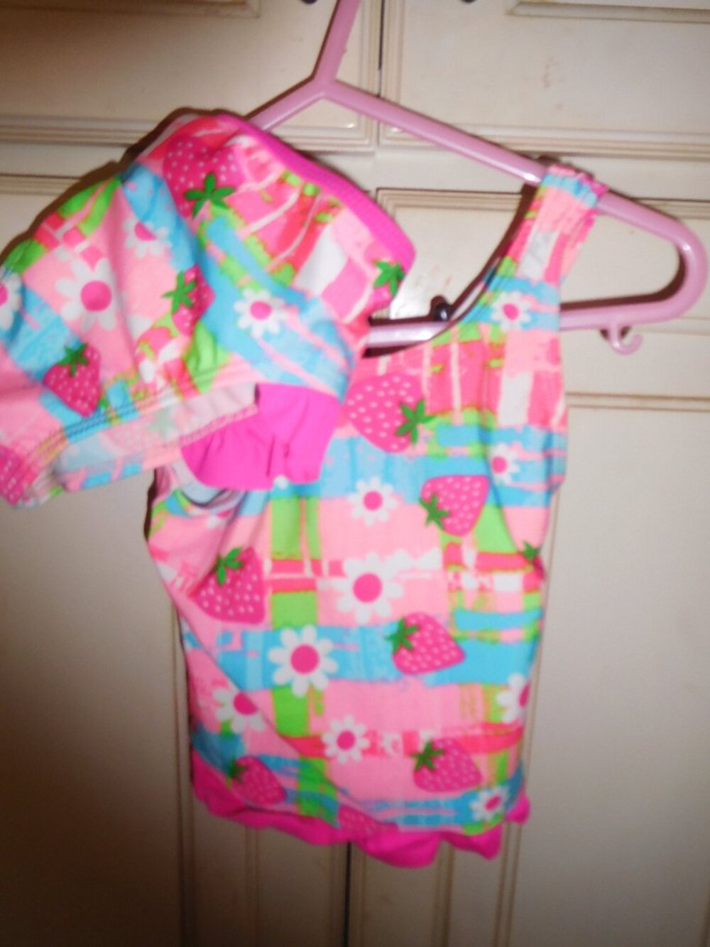 Pink Strawberry Bikini (24 mos)
